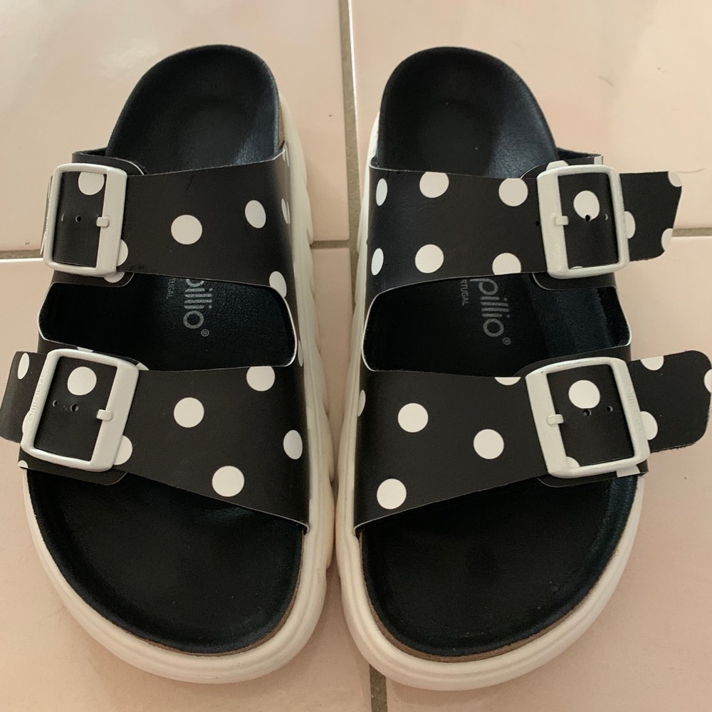 Platform Birkenstock Sandals Sz8 N